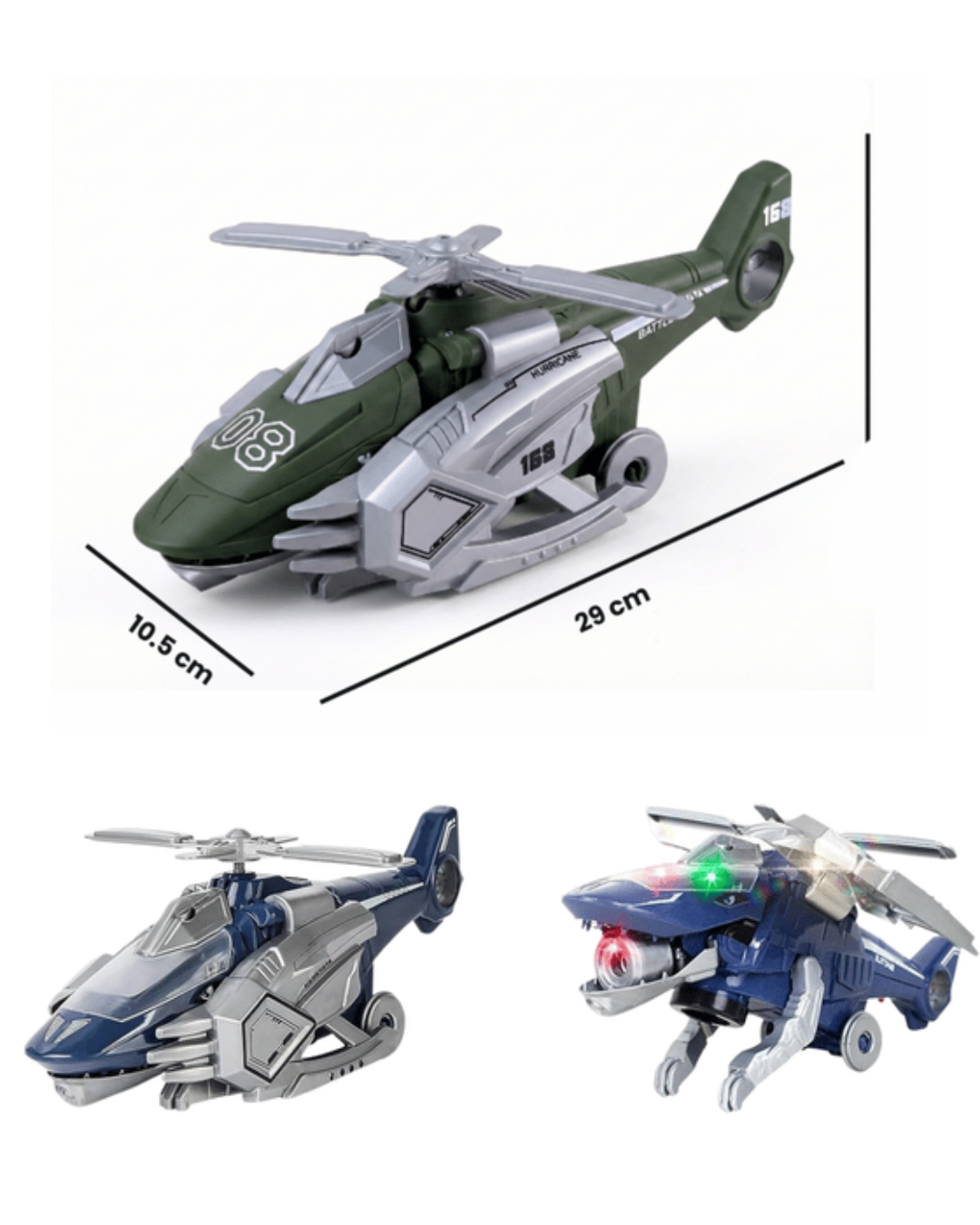 Cellus Tech India Musical Deform Helicopter - Age Group: 3+