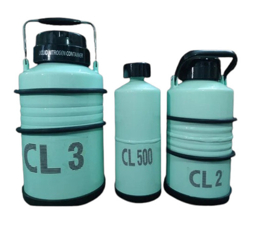 Cryocan Cl3 Liquid Nitrogen Gas Container - 3 L Capacity | Industrial Use
