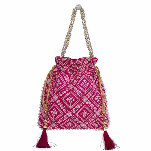 Designer Embroidered Potli Bag