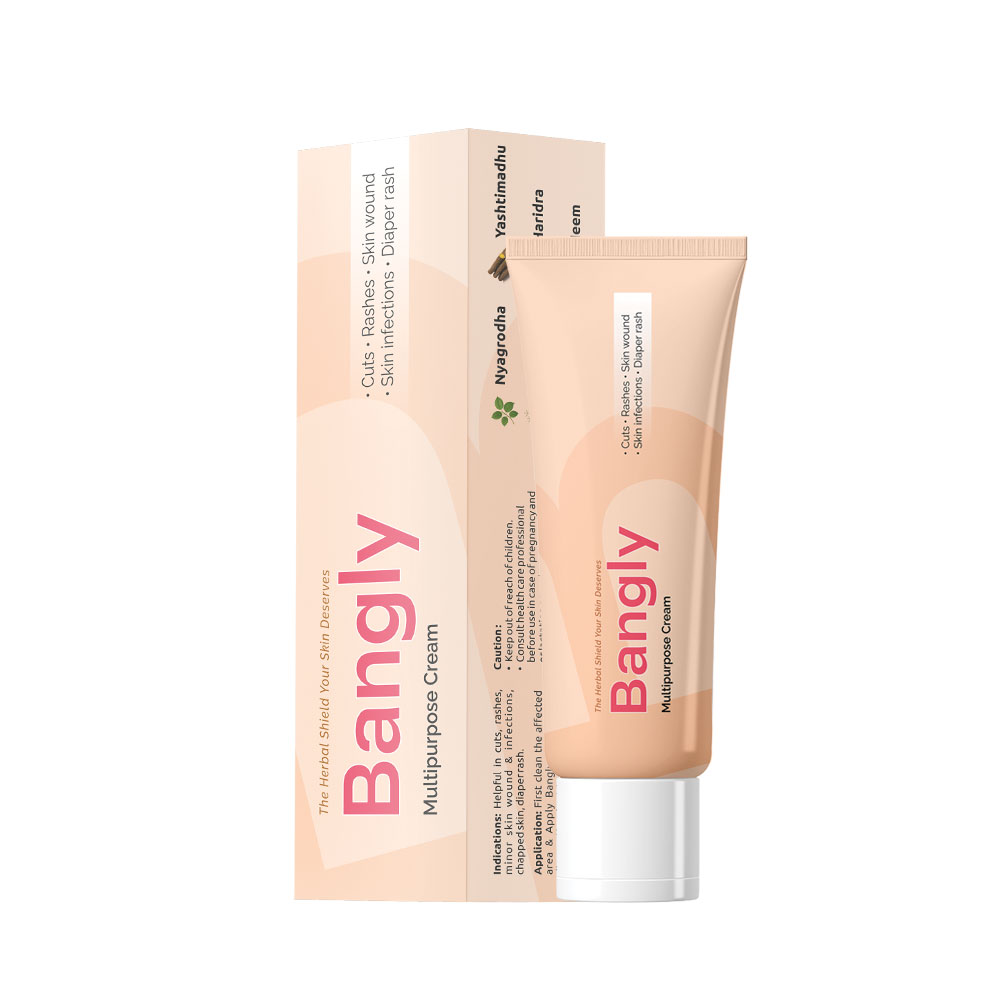 Herbal Antiseptic Cream - Herbal Form, Mild Fragrance, For All Skin Types, Body Use