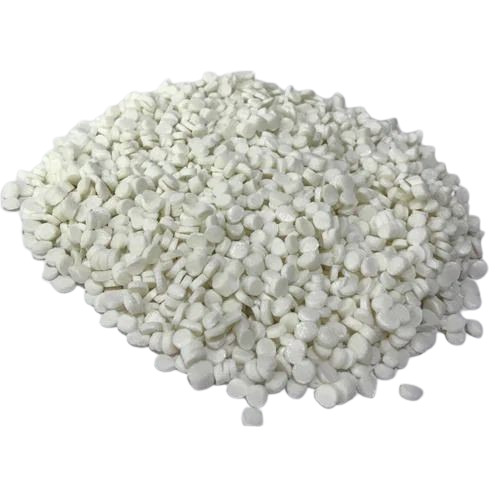 Milky White Recycled PVC Granules - PVC, 25 Kg Bag, Milky White, Industrial Grade, Lightweight, Chemical & Heat Resistant