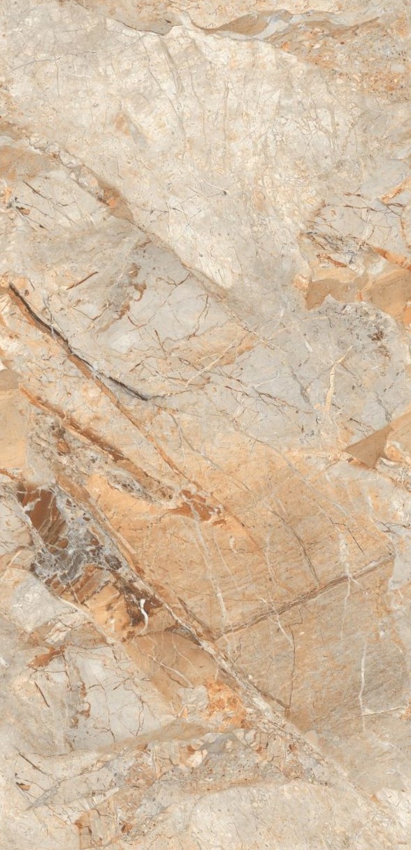 Polished Glazed Vitrified Tiles (Pgvt) In 600 X 1200 Mm (2X4 Feet) - Feature: Wear-Resistant