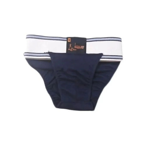 Real Choice Blue Men Brief Athletic Supporter