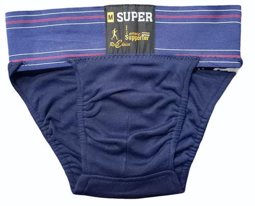 Real Choice Super Blue Men Brief Athletic Supporter