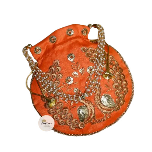 Silk Potli Bag