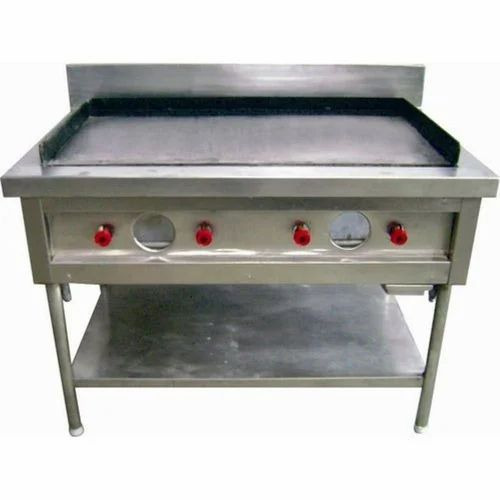 Stainless Steel Dosa Plate - SS 304, 30x15x12 Inches, Silver | Portable, Good Quality, Restaurant Use