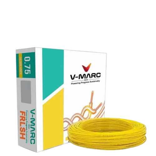 0.75 Mm Copper Single Core Wire - 0.75 Sqmm, 90 Meter, 7 Amp, 220V | Crack Free, Flame Retardant, Shock Proof