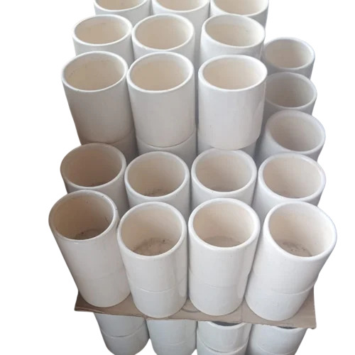 6 Inch White Ceramic Planter Pot