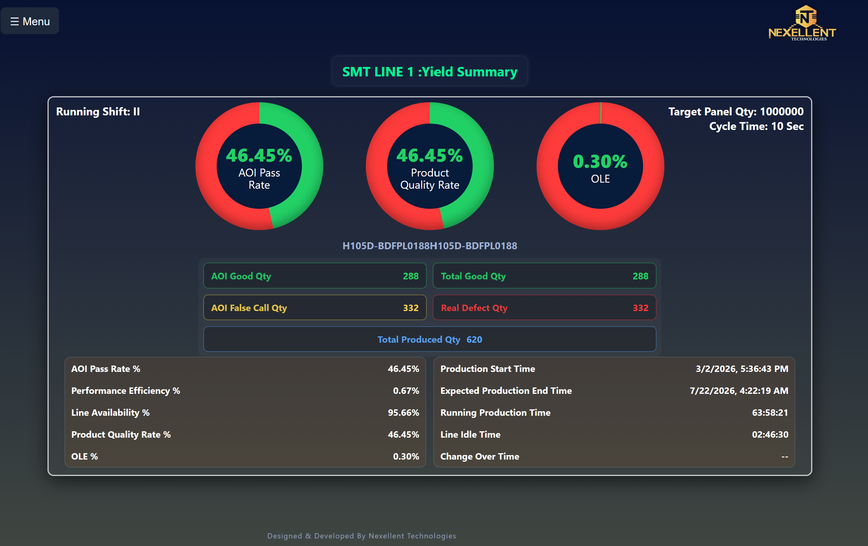 Automatic Smt Line Tracking & Quality Monitoring Software System - Accuracy: 100 %