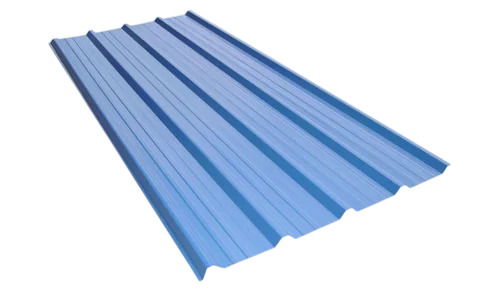 Blue Mild Steel Color Coated Roofing Sheet