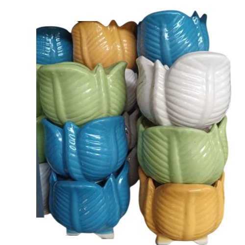 Ceramic Cauliflower Shaped Planter Pots