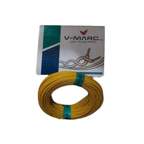 Copper Cable - Copper 0.75 sqmm Single Core, 220V 7A, Crack Free, Flame Retardant, Shock Proof, 90m