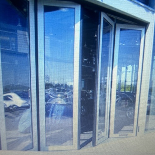 Designer aluminium door