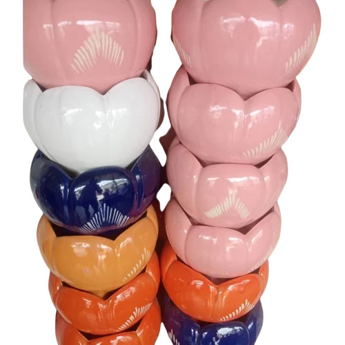 Lotus Shaped Ceramic Planters Pot