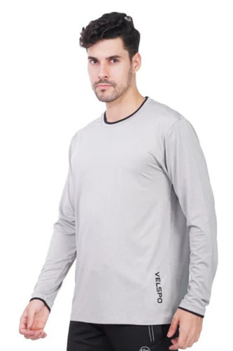 Men Dri Fit Plain Round Neck T Shirt