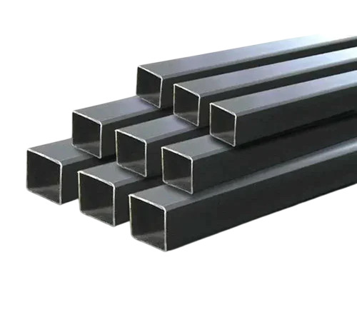 Mild Steel Square Pipe - EN9 Mild Steel 2.5x2.5 Inch 12m, Polished, 2mm Thickness, Heavy Duty