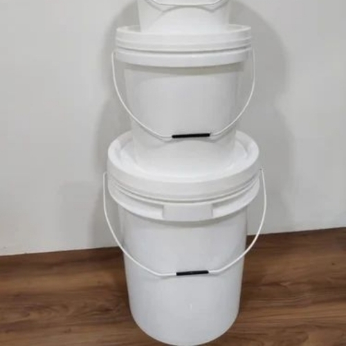 Plastic Round Paint Bucket Container (20 L) with Press Fit Lid