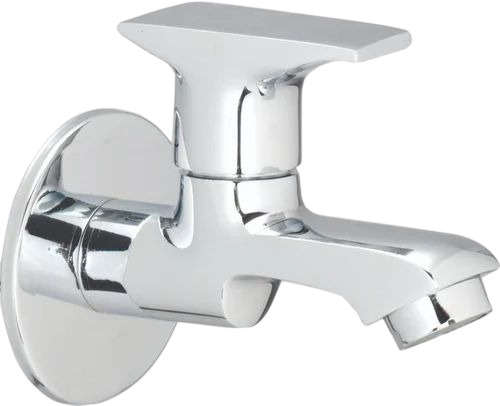 Silver Brass Bib Cock