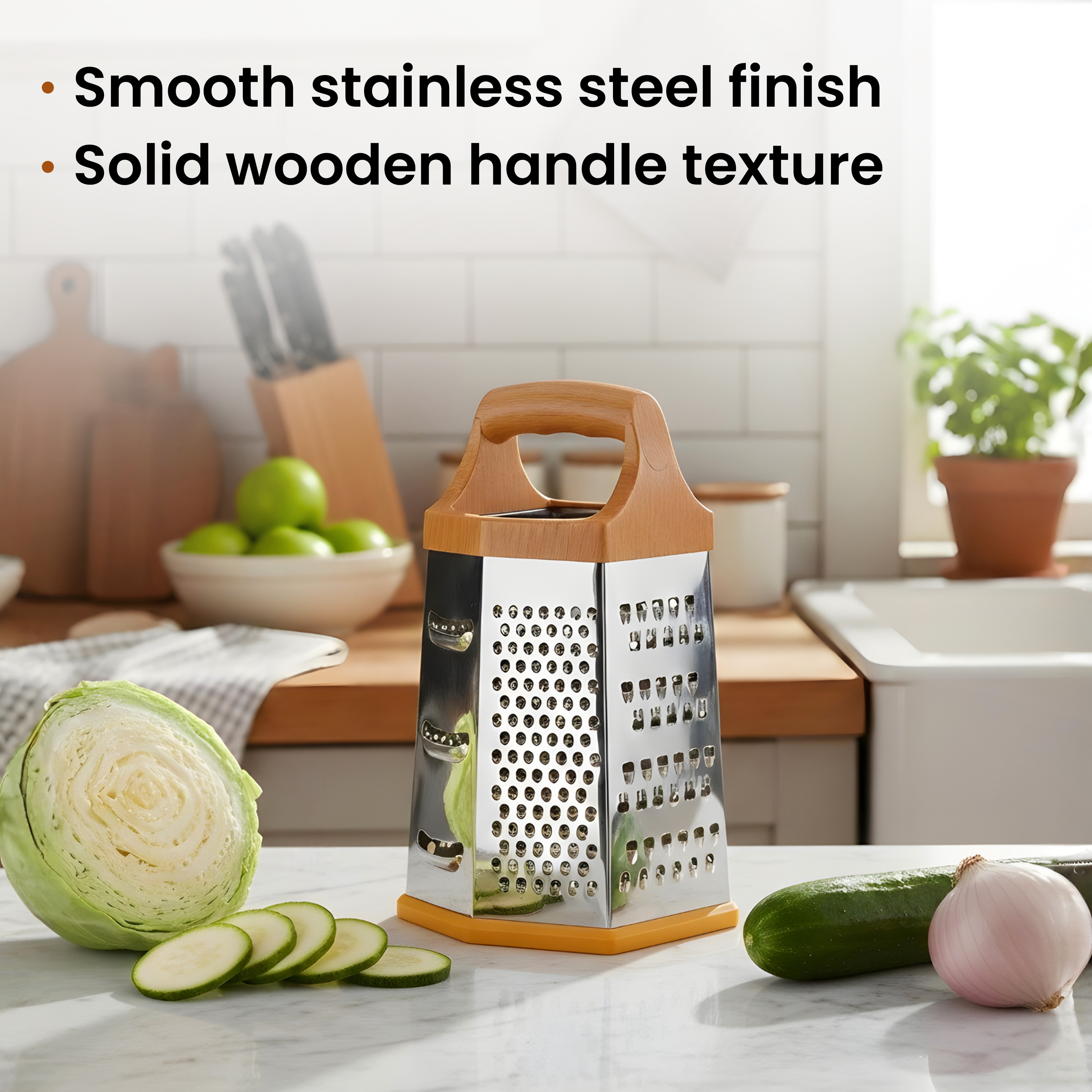 Stainless steel Grater