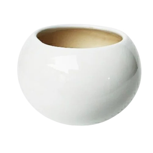 White Ceramic Planter Pot