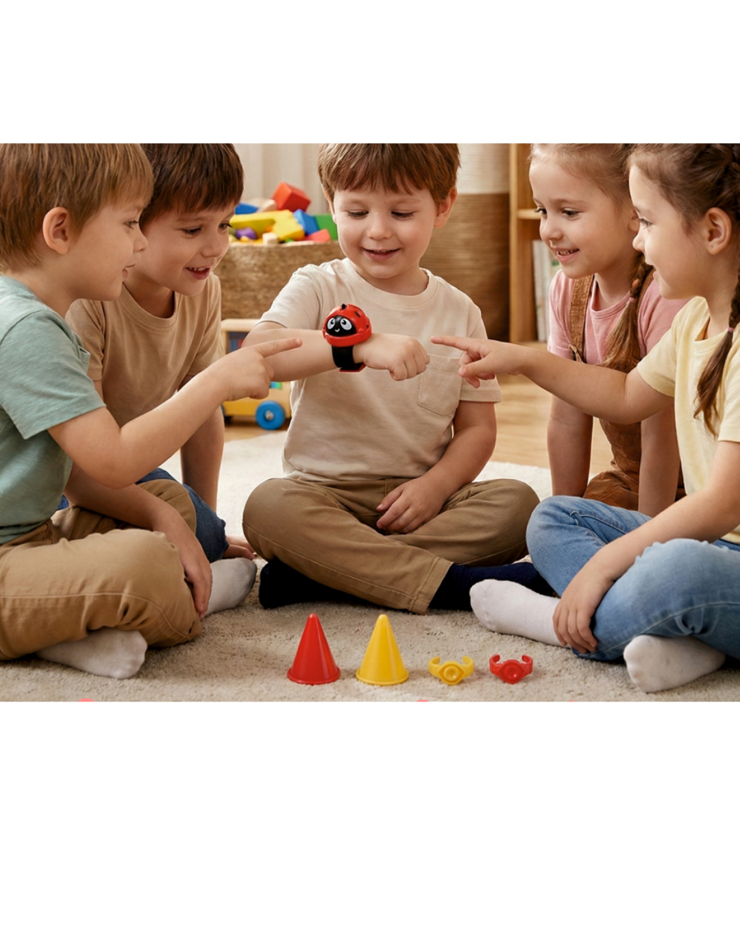 Cellus Tech India Gyro Watch Spinner Toy Kids Toy