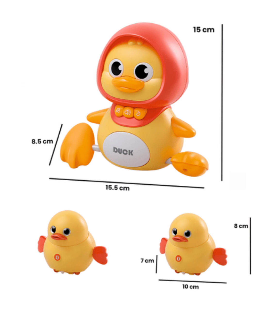 Cellus Tech India Kids Melody Waddle Duck Family Toy - Age Group: 1+