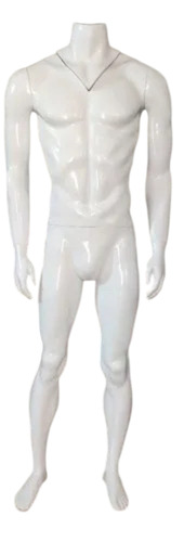 Fiberglass Ghost Mannequin Male - Foldable White, Standing | Lightweight, Durable, Realistic Human Form