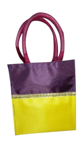 Ladies Hand Bag - Polyester, 25x35 cm, Multi Color | Zipper Closure, Handled, Water Resistant