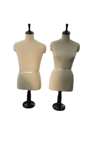 Male Dress Form Velvet Male Mannequins