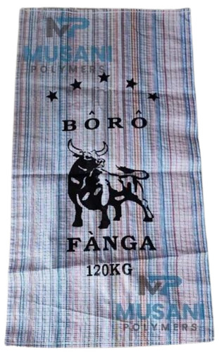 Printed Bopp Rice Bag