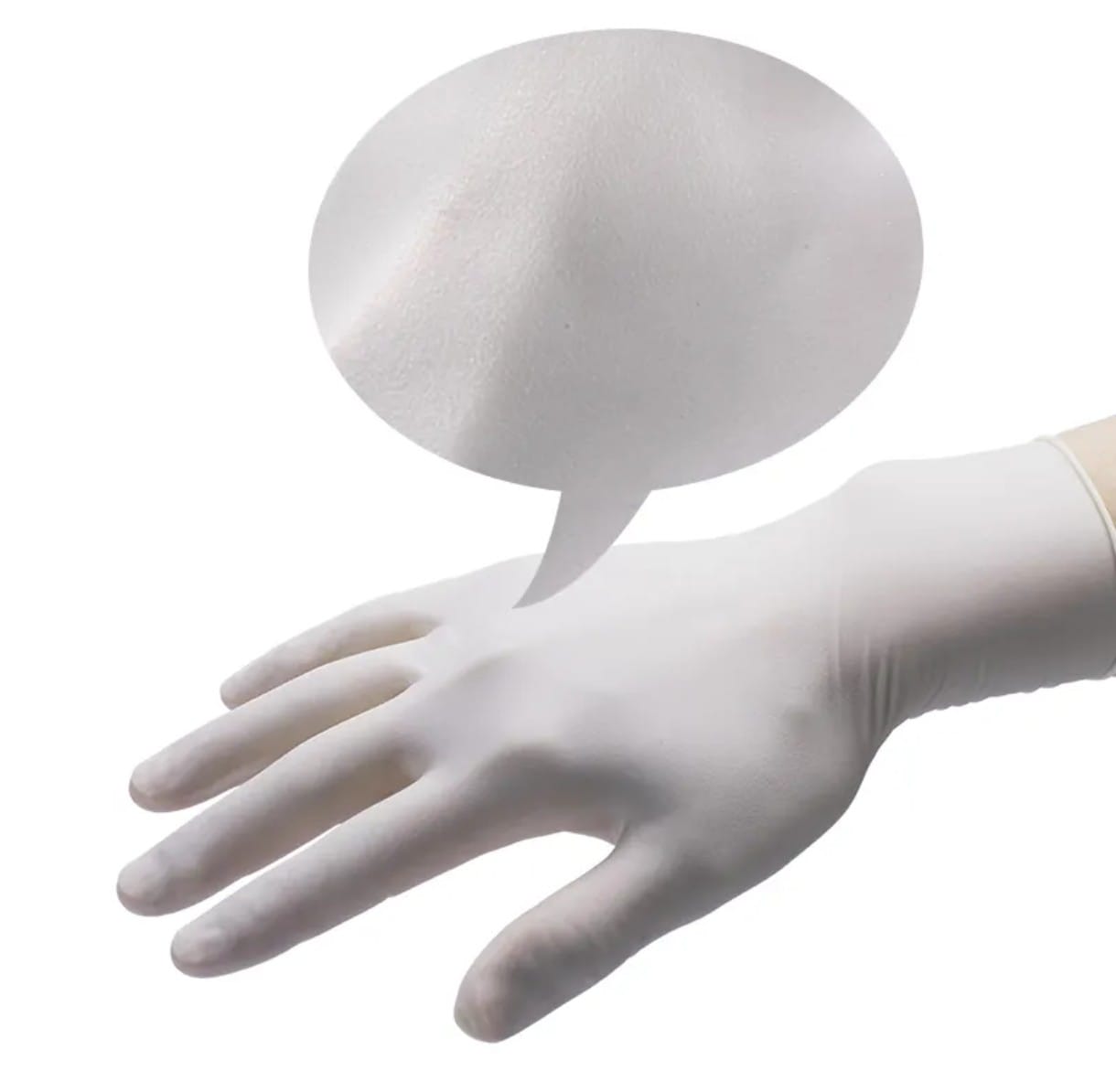 Surgical Sterile Gloves - Color: White
