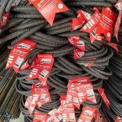 Tmt Bars - Mild Steel, Standard Size, Grey | Polished Surface, Grade A, Durable Round Shape