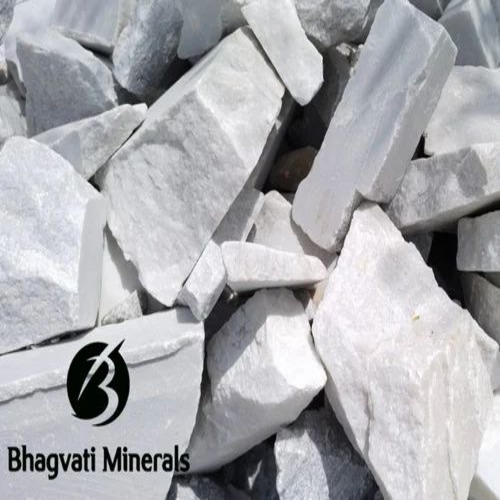 White Dolomite Lumps - Dolomite, Industrial Grade, White, Loose | Silver Color, Industrial Usage
