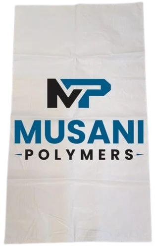 White Pp Sugar Bag - 50 Kg, 100 GSM, White, Color Coated | Eco Friendly, Fine Finish, Water Resistant, Food Grade