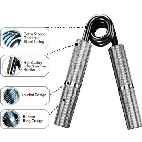 Allumunium Metal Fixed Coil Hand Gripper