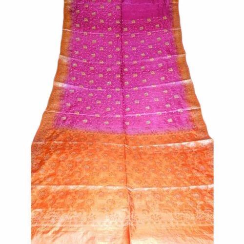 Embroidered Silk Saree