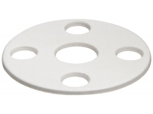 Heat Resistant White Ptfe Gaskets - Material: Silicon