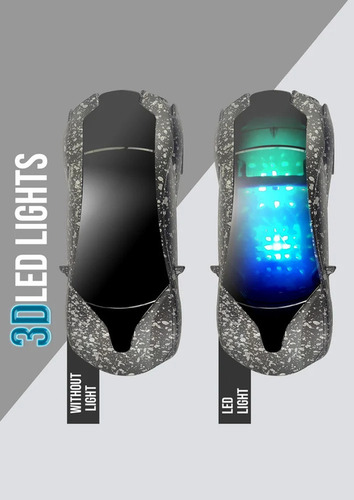 Kids 3d Remote Control Lighting Famous Car Toy 6328 Ch