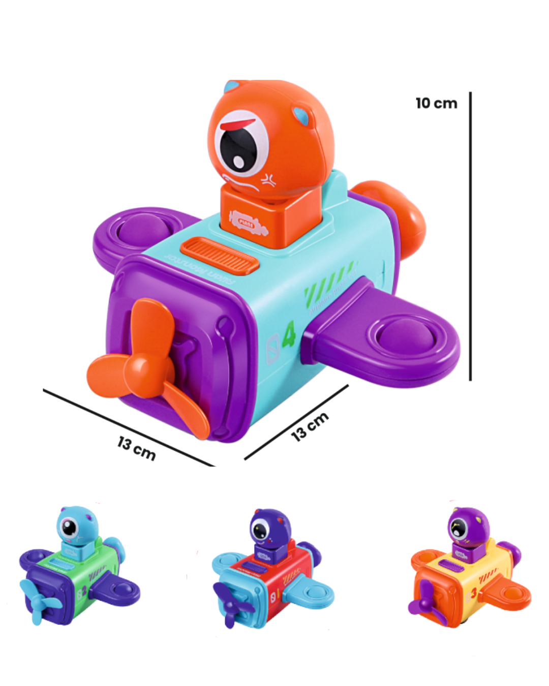 Kids Whistle Alien Flyer Toy