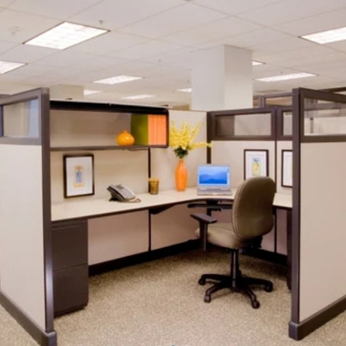 Office Table With Cabin