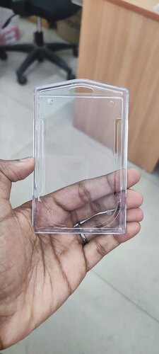 Plastic Transparent Id Card Holder