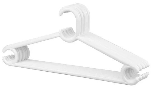Plastic White Hangers