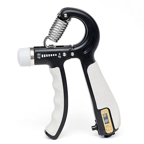Pvc Hand Gripper - PVC, 5 Inch, Polished Finish, Adjustable Resistance | New, Portable, Wrist Exercise