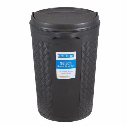 Round Plastic Dustbin