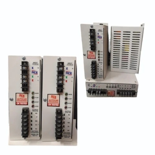 Smps Battery Charger - Metal, Standard Size, Single Phase, 50Hz | Heavy Duty, Industrial Use, 1 Year Warranty