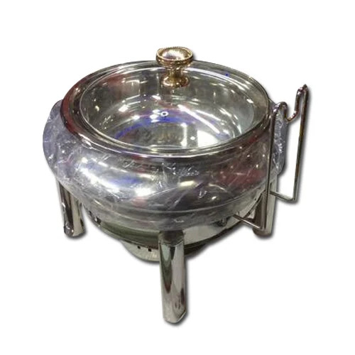 Stainless Steel Food Warmer - Color: Silver