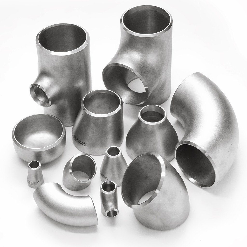 Stainless Steel Pipe Fitting - Silver, Corrosion Resistant, Leak Proof | Durable, Precision Engineered, High Pressure Use