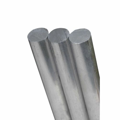 Stainless Steel Round Rod - A Grade Stainless Steel, Standard Size, Silver | Corrosion Resistant, Rust Proof, Durable