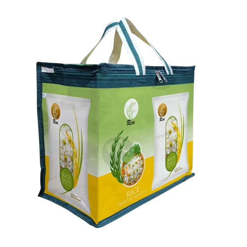 Loop Handle Promotional Printed Canvas Bag