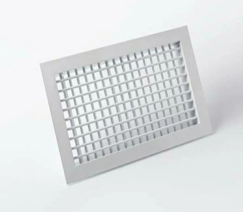 12x6inch Adjustable Deflection Aluminum Double Louver Grill